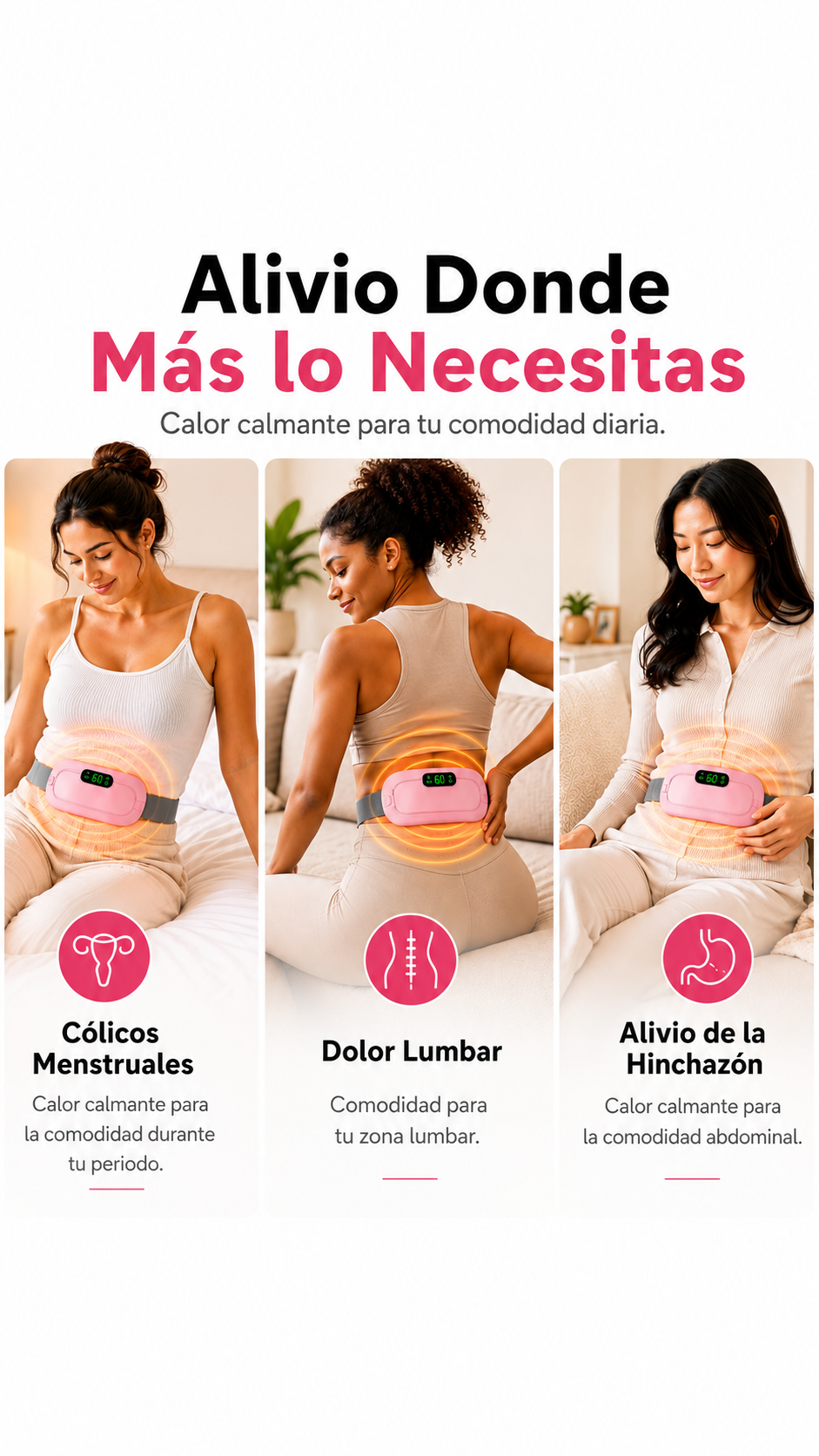 Almohadilla Térmica Menstrual
