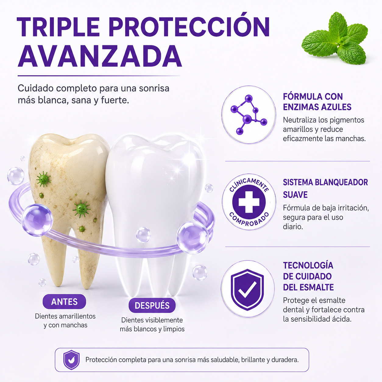 Blanqueador Dental en Polvo Medcodes