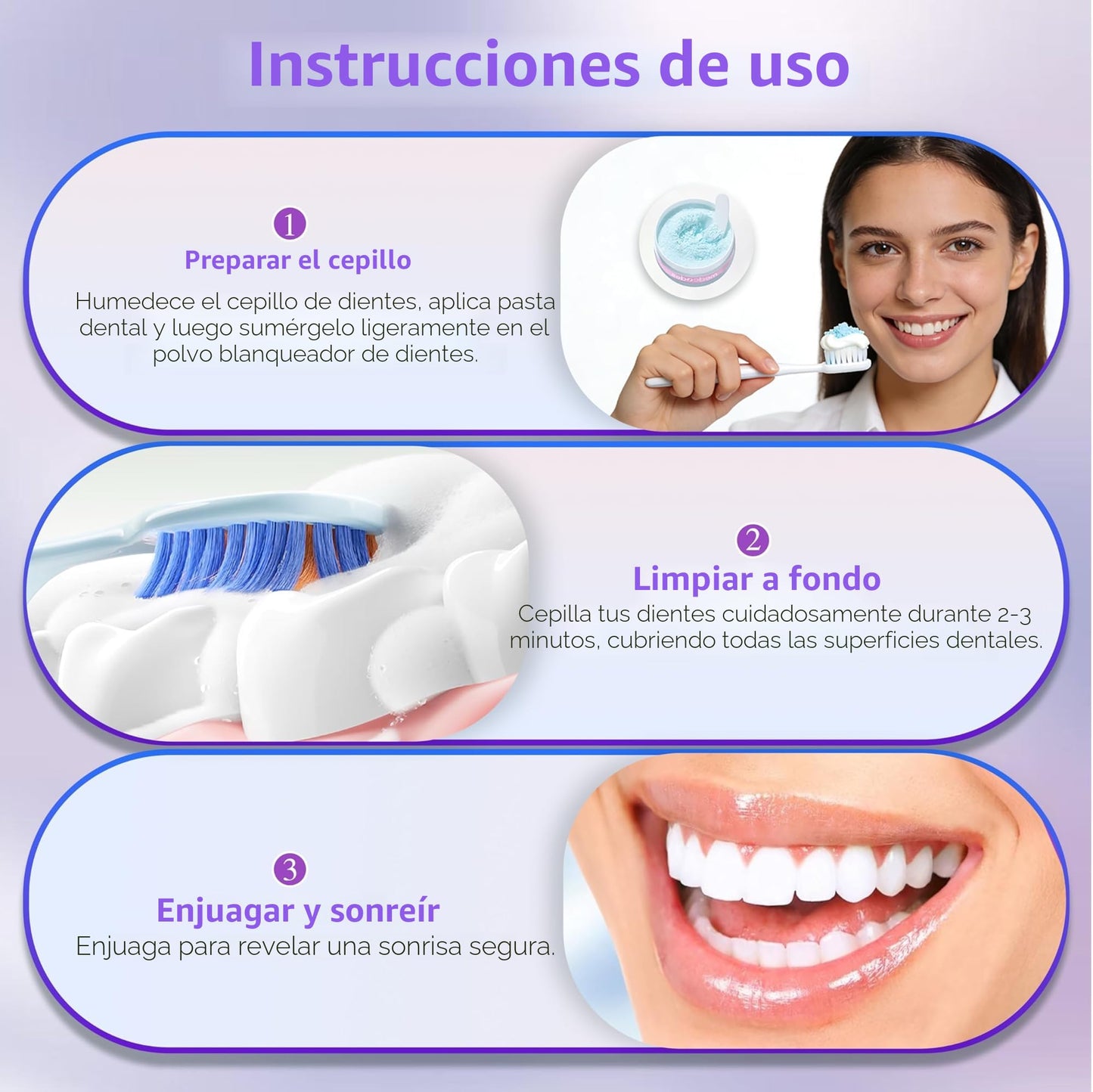 Blanqueador Dental en Polvo Medcodes